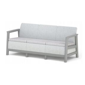 Lauko sofa Keter Scandi 29214642ECN, plieno sp./šviesiai pilka sp., 73 cm x 182 cm x 77.5 cm