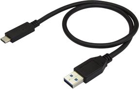 Кабель StarTech USB-A to USB-C USB, USB-C, 0.5 м, черный цв.