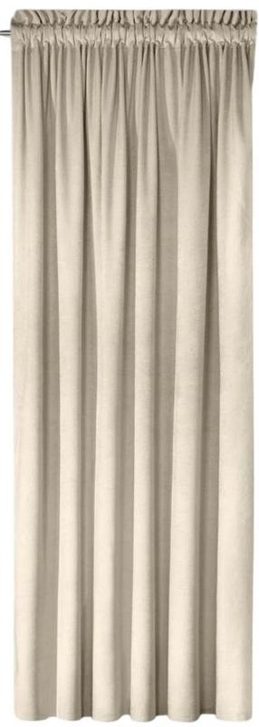 Naktinė užuolaida Rosa ZYQ-20, rusva sp., 140 cm x 270 cm