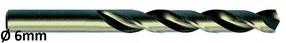 Metallist puur Exact DIN338, metall, hsse-co5, 6 mm