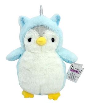 Pliušinis žaislas Tulilo Roman Penguin, mėlyna sp./balta sp., 20 cm
