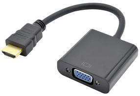 Adapteris TB D-sub / HDMI HDMI, HD D-Sub 15-pin female, 0.15 m, melna krās.
