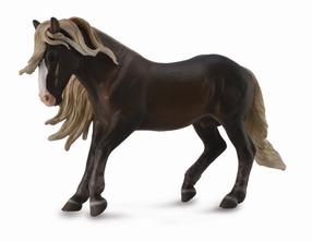 Rotaļlietu figūriņa Collecta Black Forest Horse Stallion 88769, 17.8 cm, brūna krās.
