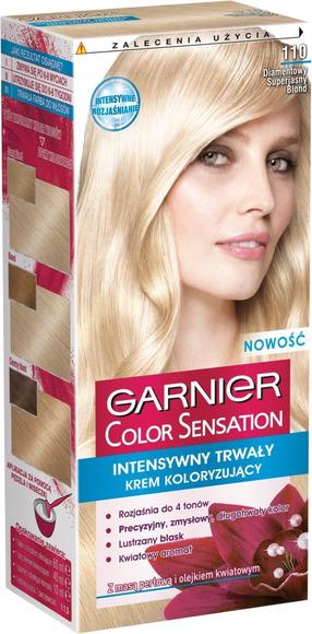 Plaukų dažai Garnier Color Sensation, diamond ultra blond sp., 110, 110 ml