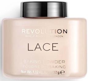 Birstošais pūderis Makeup Revolution London Baking, gaiši brūna krās., lace, 32 g