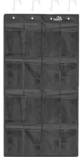 Pakabinamos kišenės palapinei Cattara Tent Organiser, juoda sp., 103 cm