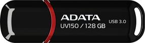 USB-накопитель Adata UV150 AUV150-128G-RBK, черный цв./красный цв., 128 GB