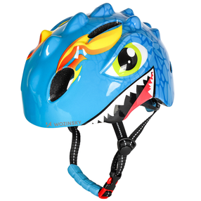Dviratininkų šalmas vaikams Wozinsky Dragon, mėlyna sp., S