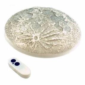 Naktinis šviestuvas Brainstorm Toys My Very Own Moon, balta sp.
