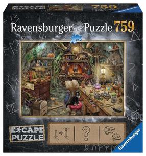 Puzle Ravensburger The Witches Kitchen 19958, 70 cm x 50 cm, 72 gab., daudzkrāsaina