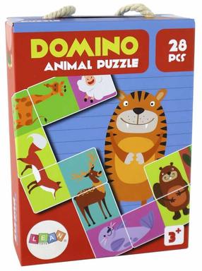 Domino žaidimas Lean Toys Animal