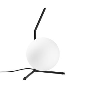 Galda stāvlampas Opviq Luminar 14165, G9, 8W, balta krās./melna krās.