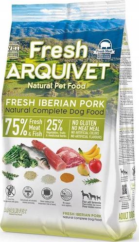 Sausas šunų maistas Arquivet Fresh Iberian Pork, kiauliena, 10 kg