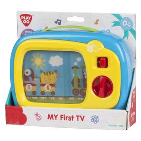 Attīstoša rotaļlieta, televīzija PlayGo My First, zila krās./dzeltena krās.