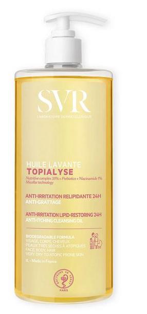 Kūno prausimosi aliejus SVR Topialyse, 1000 ml