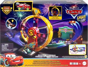 Автомобильная трасса Fisher Price Cars Lightning Mcqueen Celebration Raceway JMT57, многоцветный