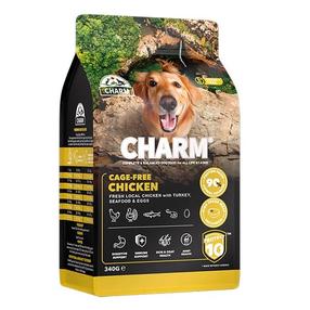 Sausas šunų maistas Charm Cage Free, vištiena, 0.34 kg