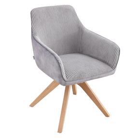 Стул для столовой Homla Pesa 708787, матовый, серый цв., 60 см x 56 см x 82 см