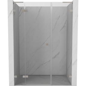 Dušo durys Mexen Lunar L Left, 145 cm x 200 cm, nikelio sp./grūdintas