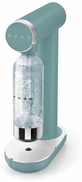 Gazuotų gėrimų gaminimo aparatas Smeg SKC01EGM, 24.5 cm, 1 l, žalia sp.