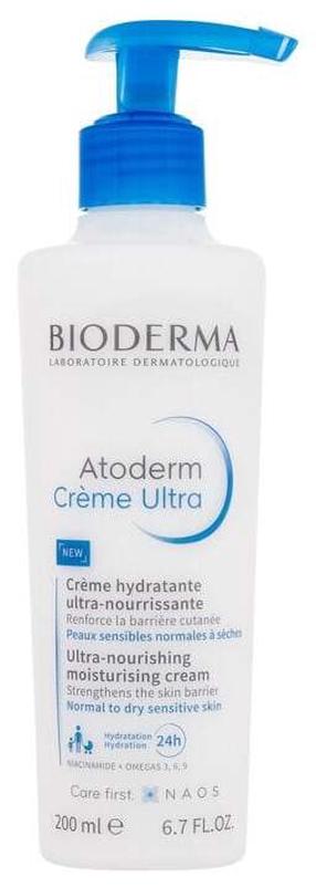 Крем для тела Bioderma Ultra-Nourishing Moisturising, 200 мл