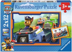 Пазл 2in1 Ravensburger Paw Patrol, Mission 07591, 26 см x 18 см, 24 шт., многоцветный