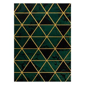 Paklājs iekštelpu Hakano Estema Marble Triangles, zelta krās./zaļa krās., 190 cm x 140 cm