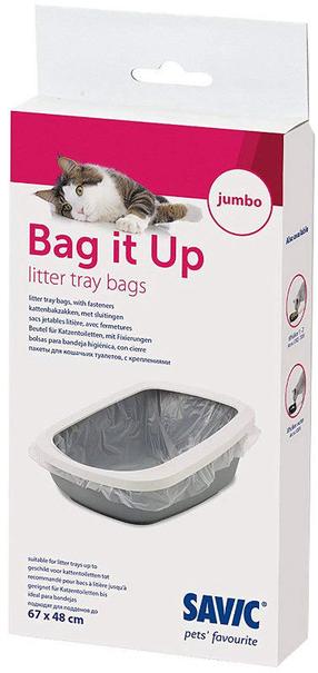Maišas Savic Jumbo Bag it Up Litter Tray Bags, 6 vnt.