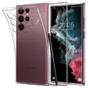 Telefona vāciņš Spigen Liquid Crystal, caurspīdīga krās., Samsung
