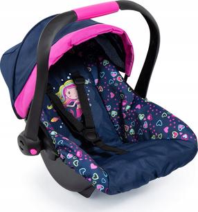 Автокресло для куклы Bayer Deluxe 67917AA, синий цв.