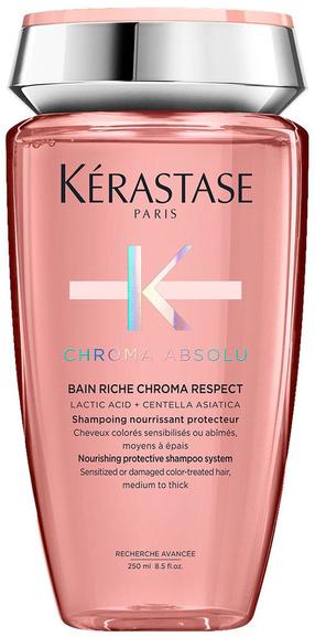 Šampūnas Kerastase Chroma Respect Bain Riche Chroma Respect, 250 ml