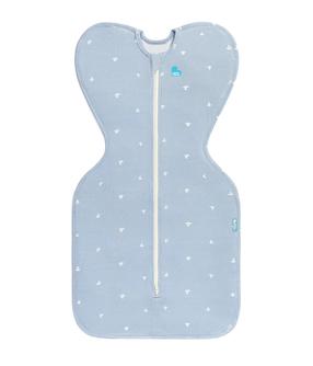 Õhuke magamiskott beebile Love To Dream Swaddle UP 1.0T, sinine v., 60 cm x 29 cm