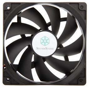 Oro aušintuvas korpusui SilverStone SST-FN121-P Black