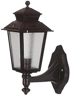 Sieninis lauko šviestuvas Opviq BAP-68211-BSY, 60W, E27, IP65, juoda sp., 25 cm x 40 cm