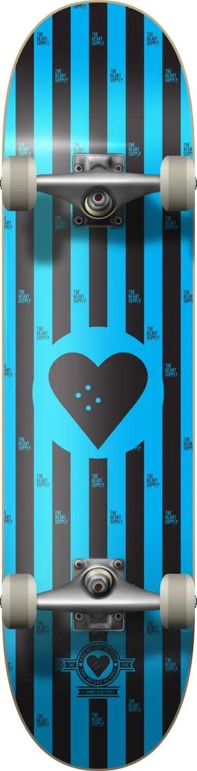 Rula Heart Supply Round Logo Complete Stripes, sinine v./must v.