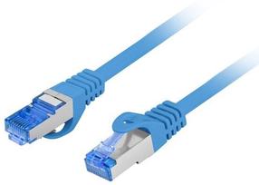 Сетевой кабель Lanberg PCF6A-10CC-1000-B RJ-45, RJ-45, 10 м, синий цв.
