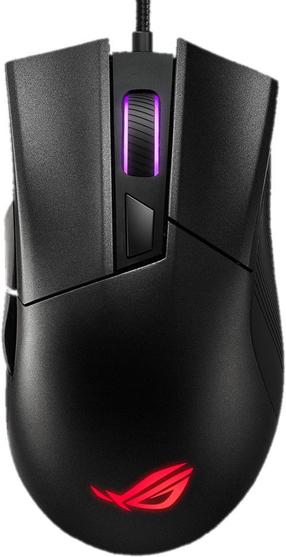 Žaidimų pelė Asus ROG Gladius II Core, juoda