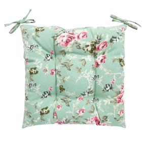 Lauko kėdės pagalvėlė Home4you Summer T1150337, žalia sp./rožinė sp., 40 x 40 cm