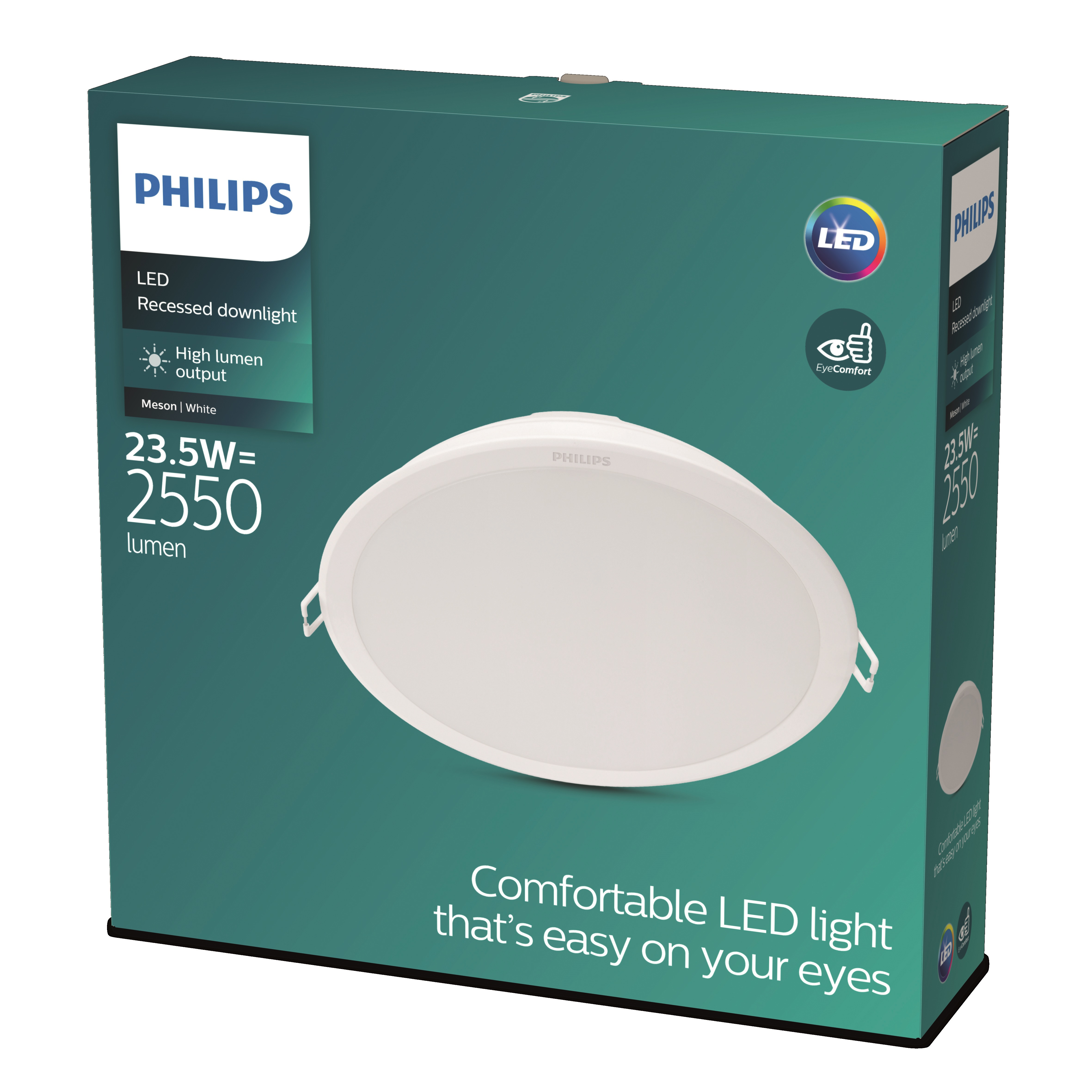 Valgusti süvistatav Philips Meson, 4000°K, LED, valge v., 23.5 W