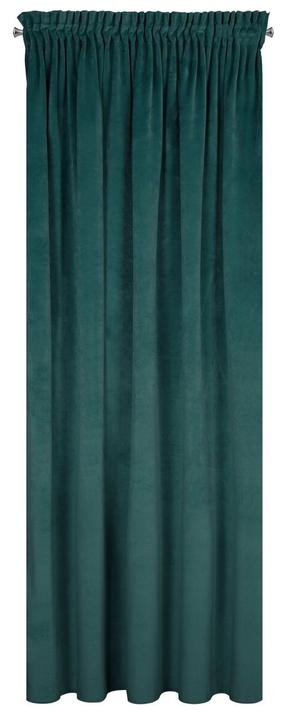 Naktinė užuolaida Villa ZAK-12, tamsi turkio sp., 140 cm x 270 cm