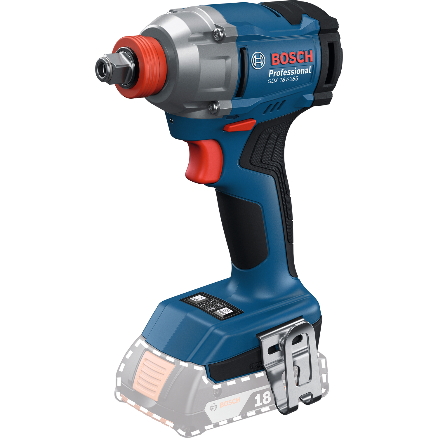 Akulöökmutrikeeraja Bosch Professional GDX 18V-285 Solo CT 06019N2120, 18 V