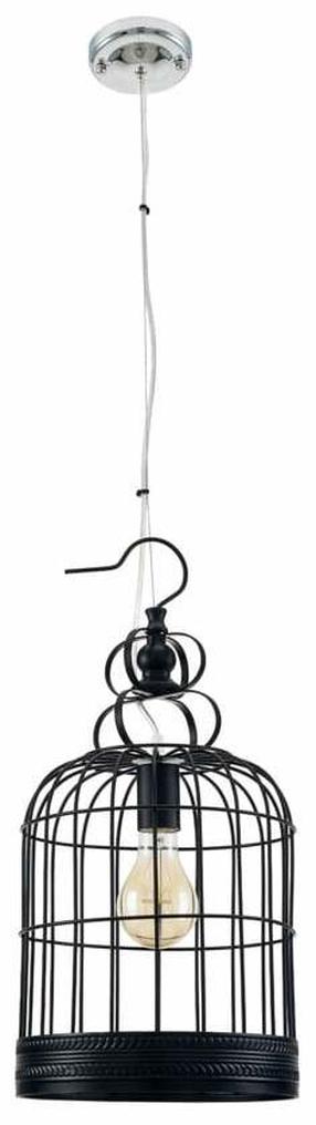 Šviestuvas kabinamas Spot-Light Cage, E27, 1 x 60 W, juoda sp. / juoda sp.