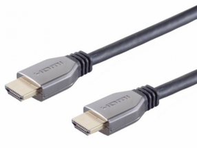 Kabelis Brackton HDMI to HDMI HD10-FKB-0300 HDMI Male - HDMI Male 3.0m 10K 120Hz HDMI, HDMI, 3 m, pilka sp.