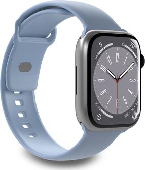 Siksniņa Puro, ICON Apple Watch 4/5/6/7/SE/8/Ultra 44/45/49mm (S/M & M/L), zila krās.