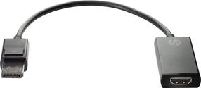 Adapteris HP DisplayPort - HDMI 2JA63AA DisplayPort male, HDMI female, juoda sp.