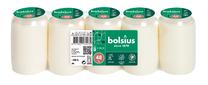 Žvakės įdėklas Bolsius, 48 h, 5 vnt., balta sp.