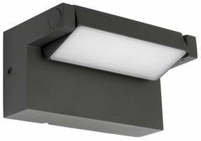 Āra sienas lampa Su-Ma Rota, 10W, LED, IP54, antracīta krās., 15 cm x 7.6 cm
