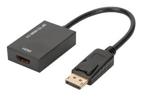 Adapteris Assmann DisplayPort male, Displayport, 0.2 m, melna krās.