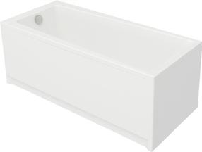 Vonia, laisvai pastatoma Cersanit Lorena S301-075, 160 cm x 70 cm x 44 cm, stačiakampis, balta sp.