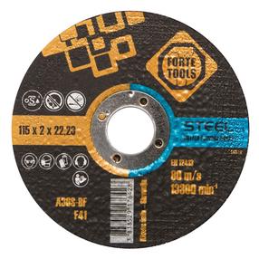 Griešanas disks Forte Tools, 115 mm x 2 mm x 22.23 mm